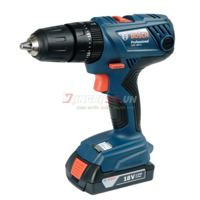 Máy khoan vặn vít động lực dùng pin 18V Bosch GSB 180-LI