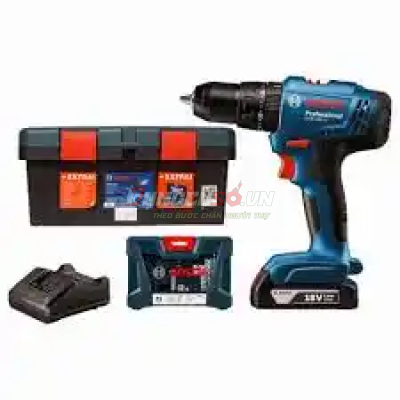 Máy khoan vặn vít pin GSB 183-LI (1 pin + hộp công cụ)