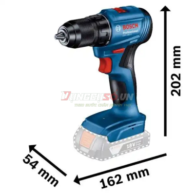 Máy khoan vặn vít pin GSR 185-LI (SOLO)