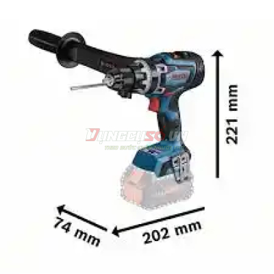 Máy khoan vặn vít pin GSR 18V-150 C (Solo)