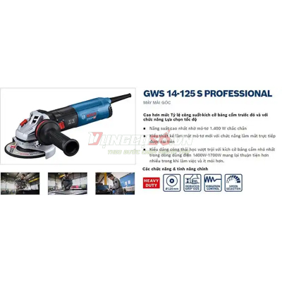 Máy mài góc GWS 14-125 S