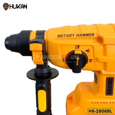 Máy khoan pin bê tông 3 chức năng Hukan - HK-2808BL