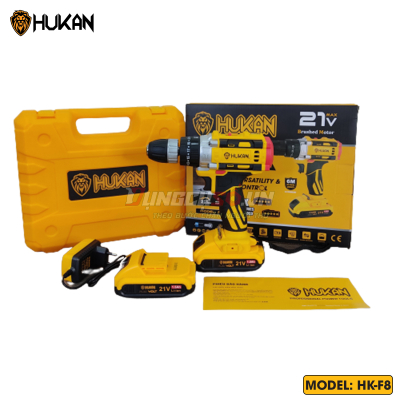 Máy khoan pin 10mm Hukan - HK-F8