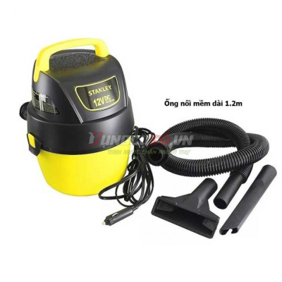 Máy hút bụi ướt / khô Stanley USA - SL18125DC. Dùng cho ôtô, nguồn điện 12V DC. 