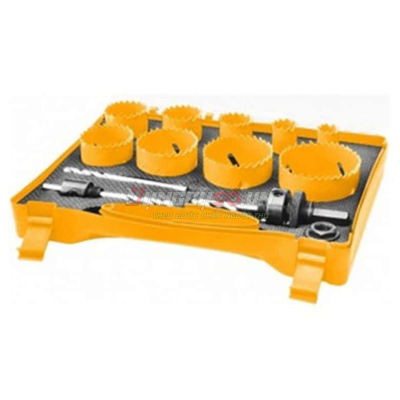 Bộ 12 mũi khoét kim loại INGCO AKH0131
