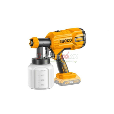 Súng phun sơn pin 20V INGCO CSGLI2001