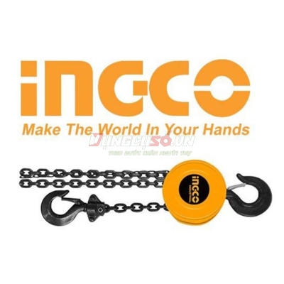 Pa lăng xích 3 tấn INGCO HCBK0103