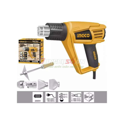 Máy thổi nhiệt INGCO HG20008