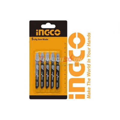 Bộ 5 Lưỡi Cưa Lọng Kim Loại 50mm INGCO JBT118B