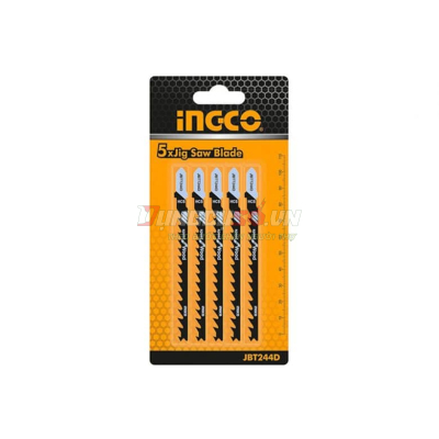Bộ 5 lưỡi cưa lọng gỗ 74mm INGCO JBT244D