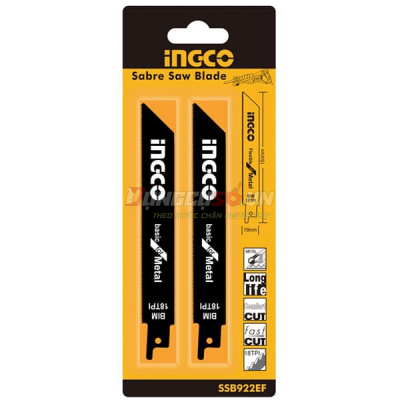 Bộ Lưỡi Cưa Kiếm INGCO SSB922EF