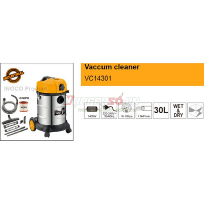 Máy hút bụi 30L INGCO VC14301
