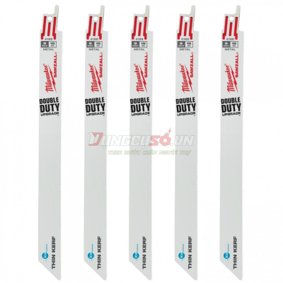 Lưỡi cưa kiếm sắt TORCH loại mỏng T18-228.6mm Milwaukee 48-00-4188 (Bộ 5 lưỡi)