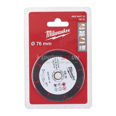 Lưỡi cắt đa năng 76mm Milwaukee 4932464716