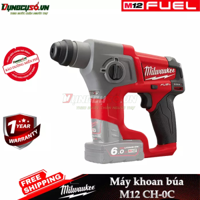 Máy khoan búa Milwaukee M12 CH-0C (2 chế độ)