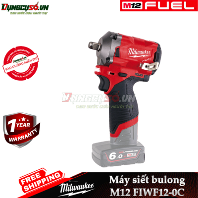 Máy siết bu lông Milwaukee M12 FIWF12-0C