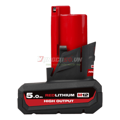 Pin 12V 5.0Ah Milwaukee M12 HB5 ASIA High output