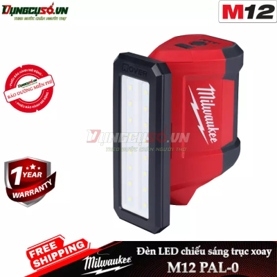 Đèn chiếu sáng trục xoay Milwaukee M12 PAL-0