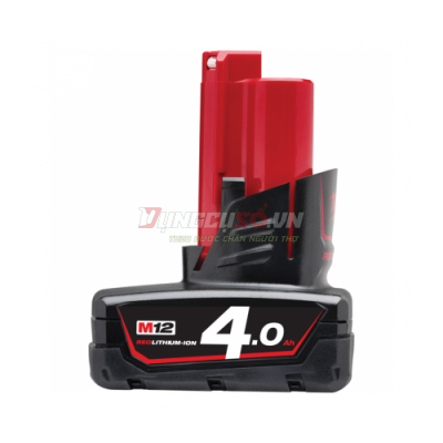 Pin 12V 4.0Ah Milwaukee M12B4