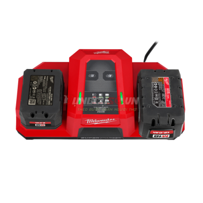 Trạm sạc siêu nhanh 2 cổng Milwaukee M18 DBSC