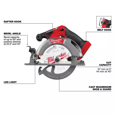 Máy cắt gỗ đĩa 165mm Milwaukee M18 FCS552-0