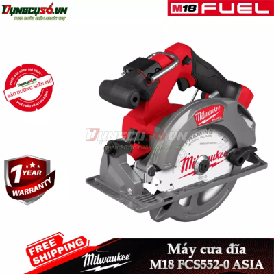 Máy cắt gỗ đĩa 165mm Milwaukee M18 FCS552-0