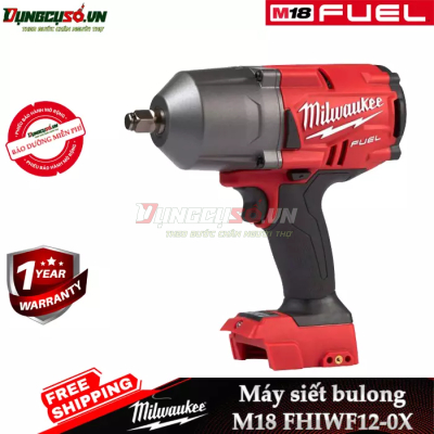 Máy siết bu lông 1898Nm 1/2 inch Milwaukee M18 FHIWF12-0X 