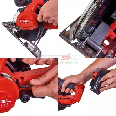 Máy cắt kim loại Milwaukee M18 FMCS-0X