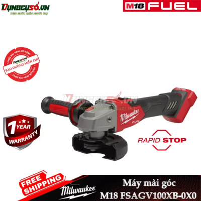 Máy mài góc 100mm Milwaukee M18 FSAGV100XB-0X0