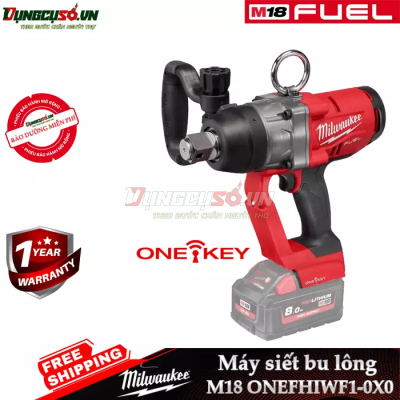 Máy siết bu lông 1 inch Milwaukee M18 ONEFHIWF1-0X0