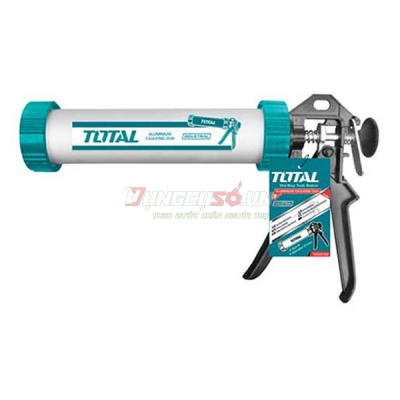 Súng bơm silicol thân nhôm Total THT20112