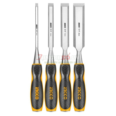 Bộ 4 đục gỗ 6-25mm INGCO HKTWC0401