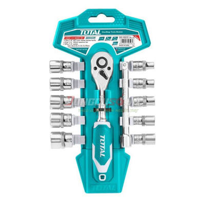 Bộ 12 shocket 1/4in Total THT14114126