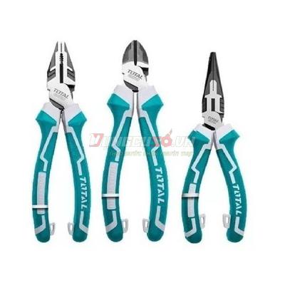 Bộ 3 kềm răng, cắt và nhọn cao cấp Total THT2K0301S