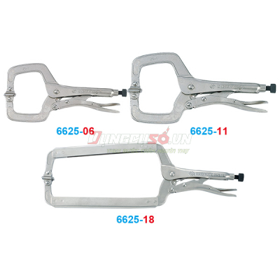 Kềm bấm chết chữ C 18,5″ Kingtony 6625-18