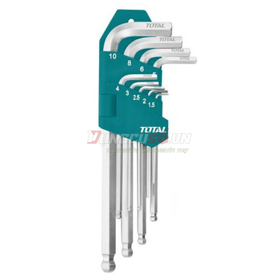 Bộ khóa lục giác 1.5 – 10mm Total THT106291