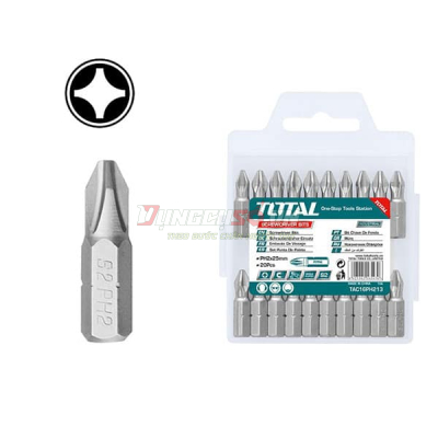 Mũi vặn vít hai đầu 45mm Total TAC16PH203IM