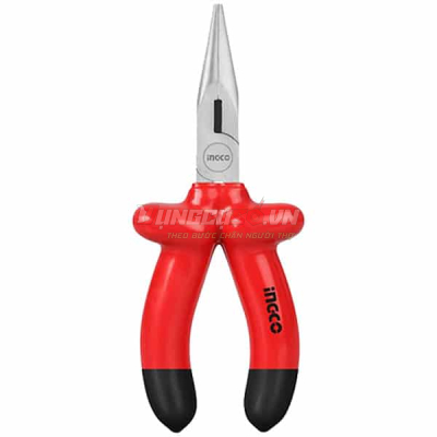 Kềm mũi nhọn mỏ dài cách điện 200mm INGCO HILNP01200