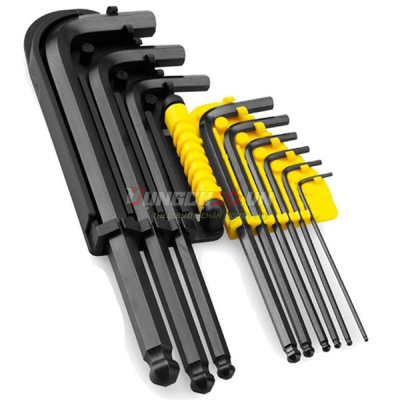 Lục giác đầu bi hệ mét (bộ 9 chi tiết) Stanley 69-256