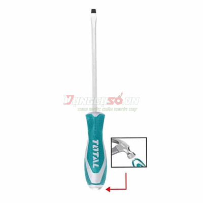 Tua vít dẹp đóng xuyên 8x200mm Total THTGTS8200