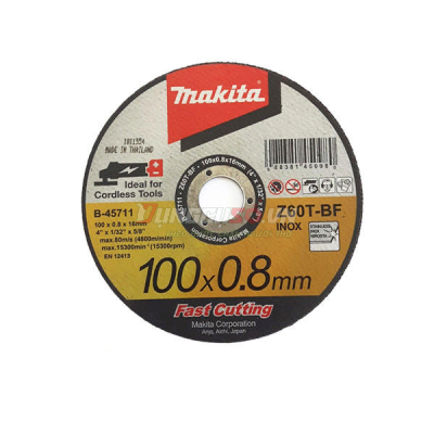 Đá cắt mõng 100X0.8X16 Makita B-45711