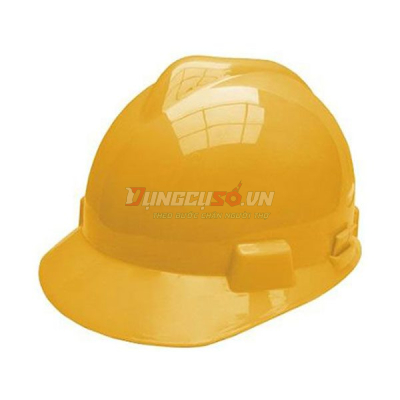 Nón bảo hộ màu vàng INGCO HSH06