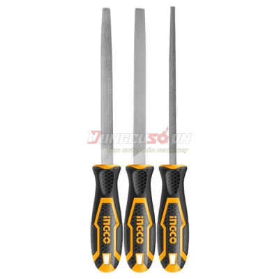 Bộ 3 dũa sắt 200mm INGCO HKTFS1308
