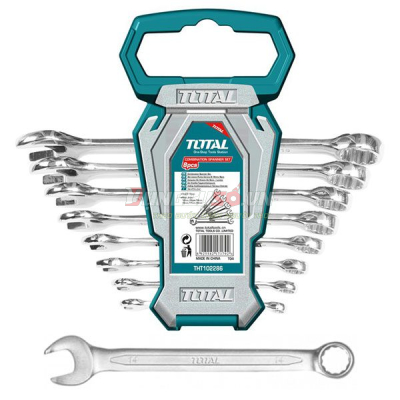 Bộ cờ lê vòng miệng 6-19mm Total THT102286