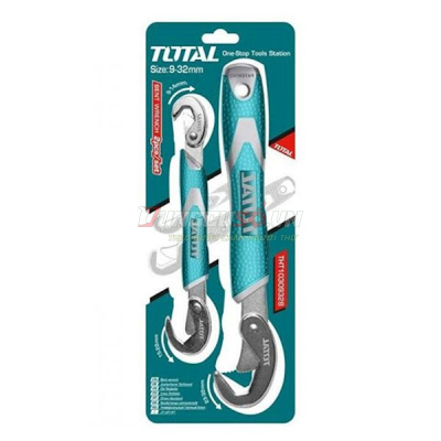 Bộ mỏ lết đa năng 2 chi tiết Total THT10309328