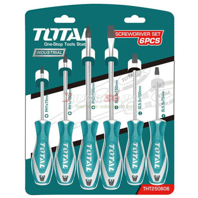 Bộ 6 tua vít Total THT250606