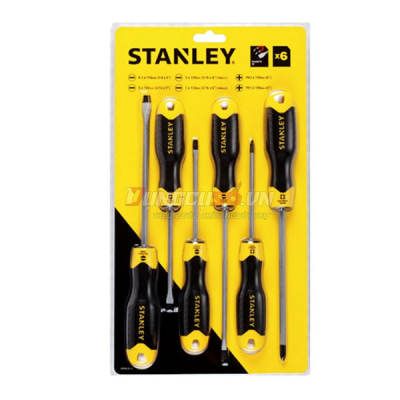 Bộ tua vít  6 chi tiết có từ Stanley STHT65242-8