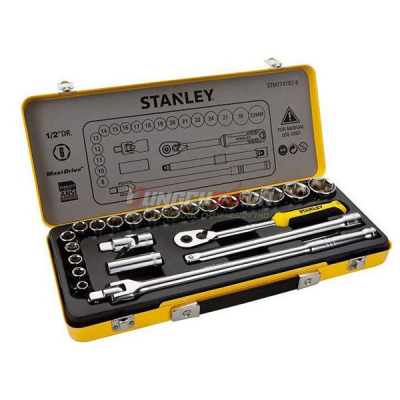Bộ đầu tuýp 1/2″ 24 chi tiết  Stanley STMT74183-8