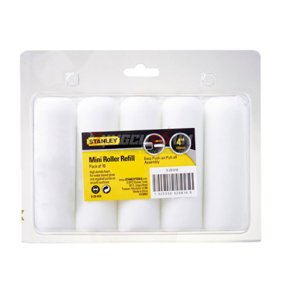 Lăn sơn thay thế 4″ (bộ 10c) Stanley 5-29-816