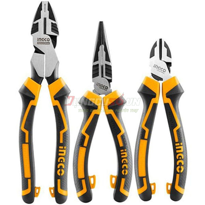 Bộ 3 kềm răng, cắt và nhọn INGCO HKHLPS2832